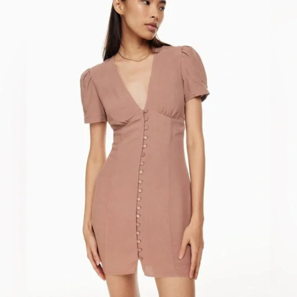 Sunday Best from Aritzia: Sandrine Dress in Chocolate Sorbet, 00 (never worn)
